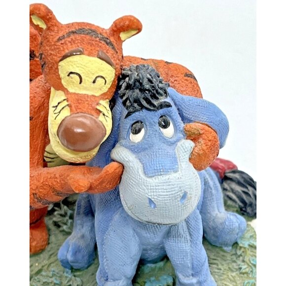 Disney Simply Pooh “So This is What Smiling Feels Like" Tigger & Eyore Figurine - Picture 9 of 12